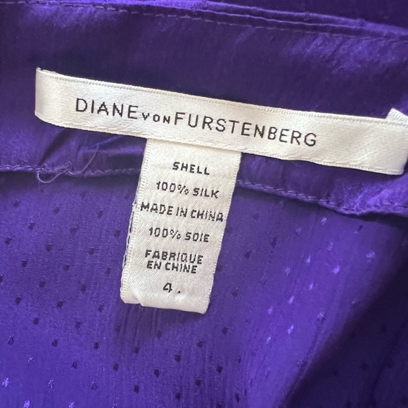 COPY - Diane Von Furstenberg Sleeveless Top Size: 4 - Picture 8 of 8